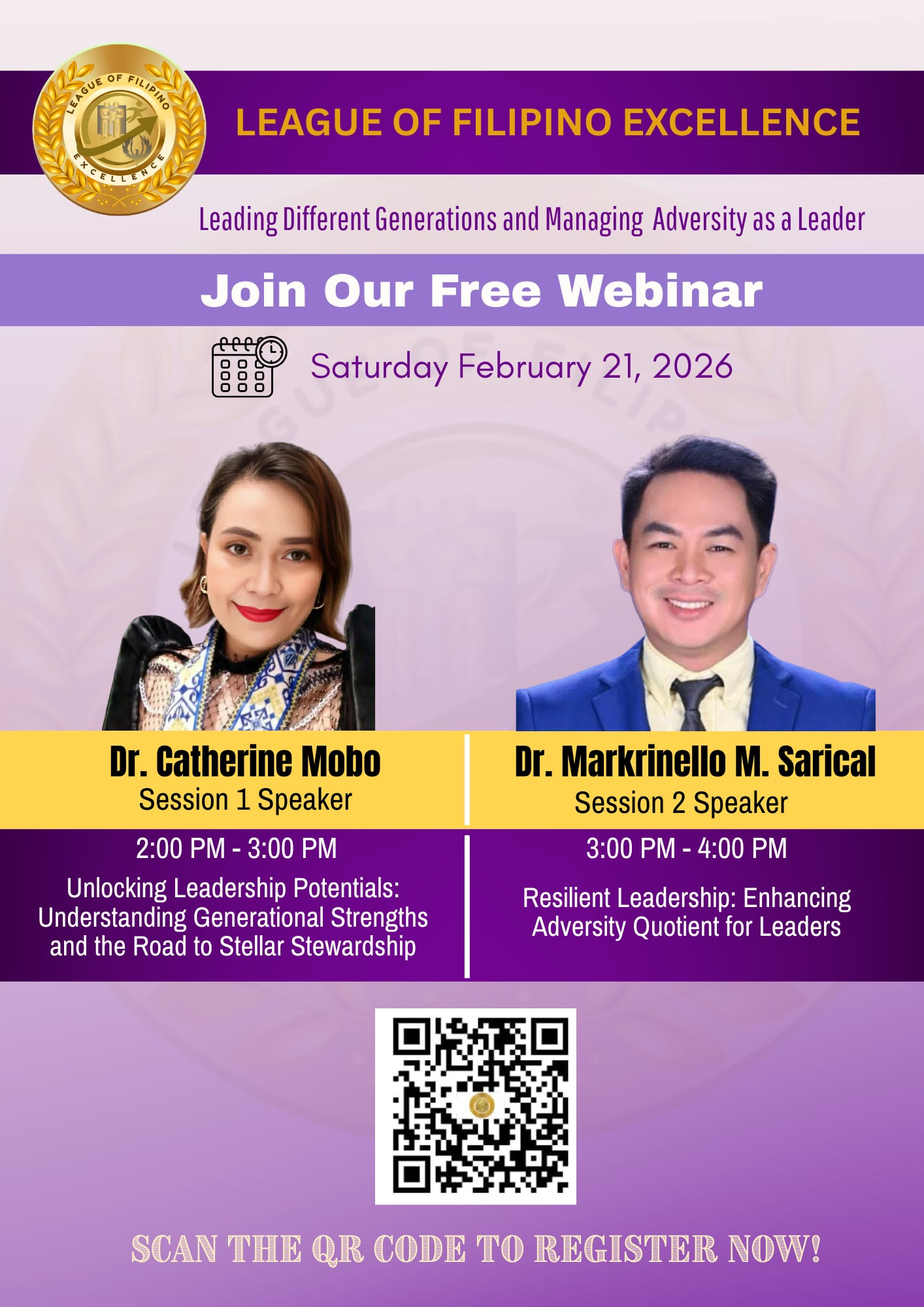 LEADING DIFFERENT GENERATIONS AND MANAGING ADVERSITY AS A LEADER